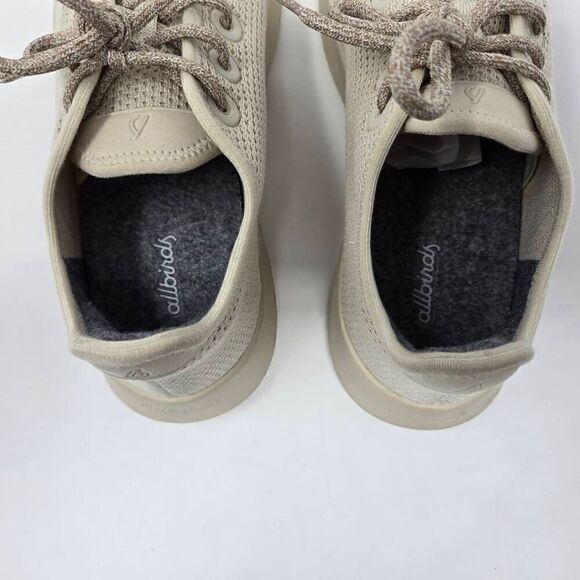 ALLBIRDS TREE RUNNERS WHEAT BEIGE TAN CASUAL RUNNING SHOES WOMENS SIZE 10 - Picture 4 of 8